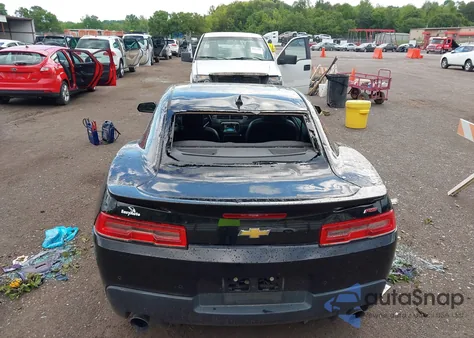 2015 Chevrolet Camaro 2Lt из США, поврежденный, VIN 2G1FF1E35F9235308